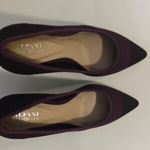 Alfani Purple Heels Elegant Suede Design